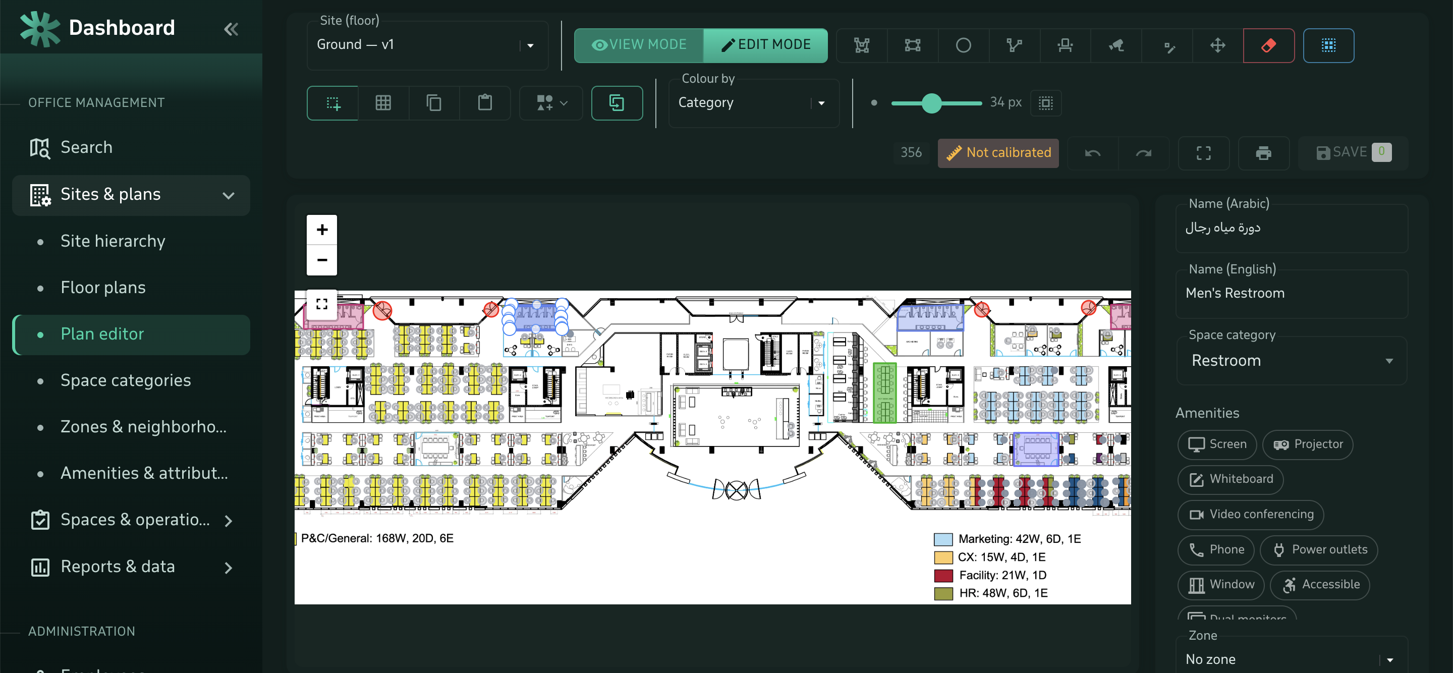 Facility and workspace management platform
